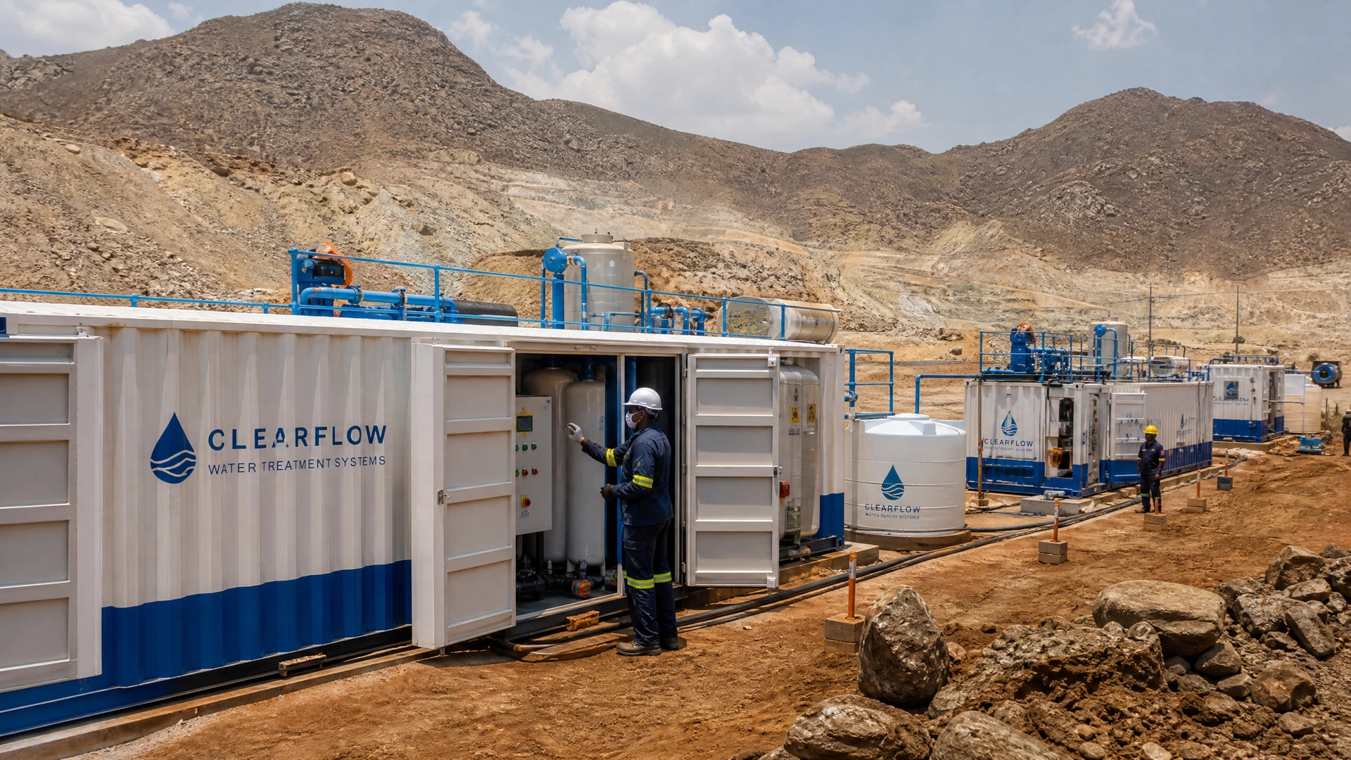 Mining water treatment